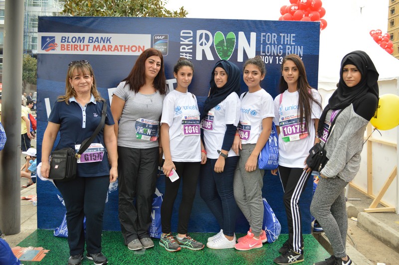 BLOM BANK Photobooth at the BLOM BANK Beirut Marathon